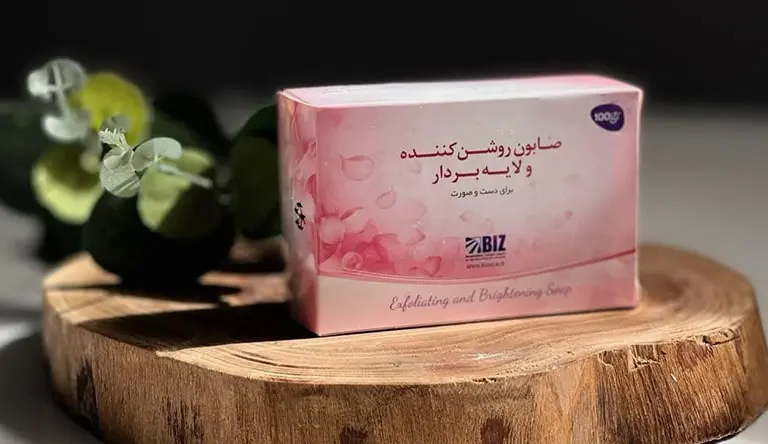 صابون لایه بردار و روشن کننده صورت و دست اورجینال